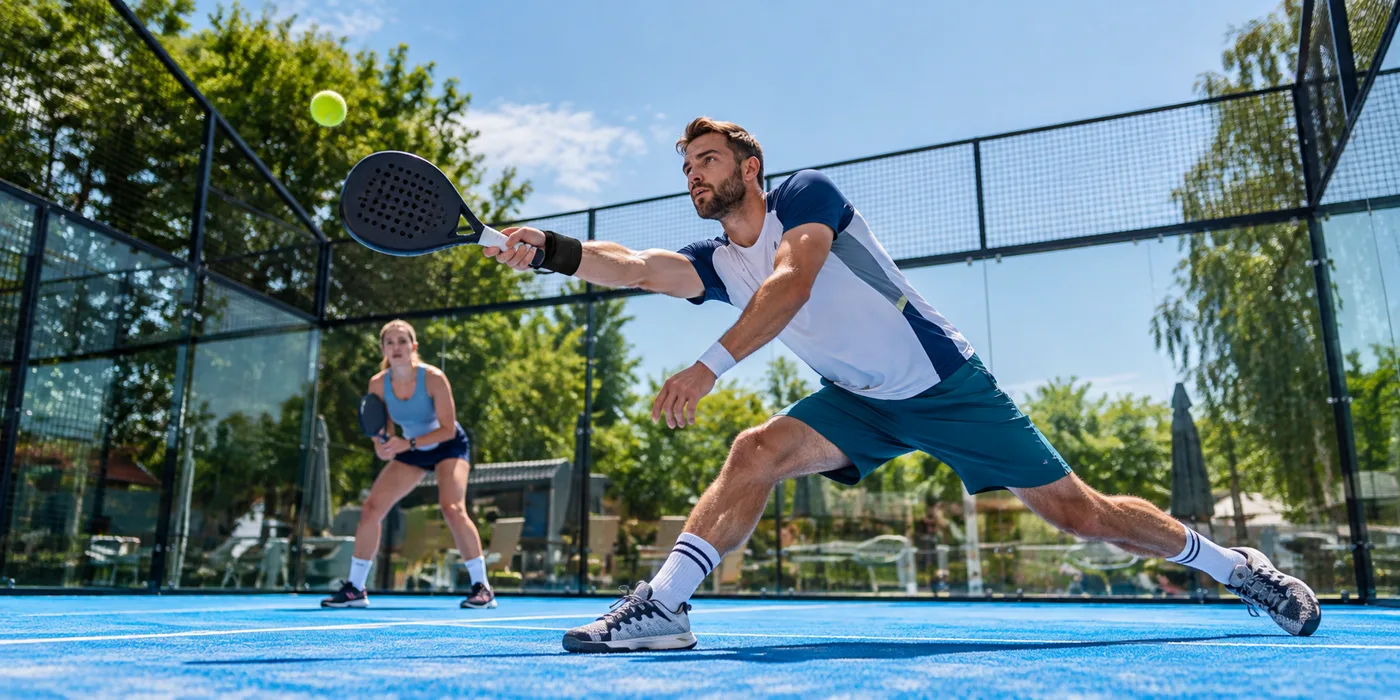 Padel player